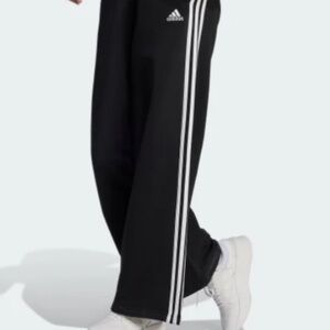 adidas Black Wide Leg Pants